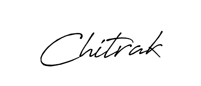 Create a beautiful signature design for name Chitrak. With this signature (Antro_Vectra_Bolder) fonts, you can make a handwritten signature for free. Chitrak signature style 7 images and pictures png