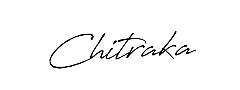 Create a beautiful signature design for name Chitraka. With this signature (Antro_Vectra_Bolder) fonts, you can make a handwritten signature for free. Chitraka signature style 7 images and pictures png