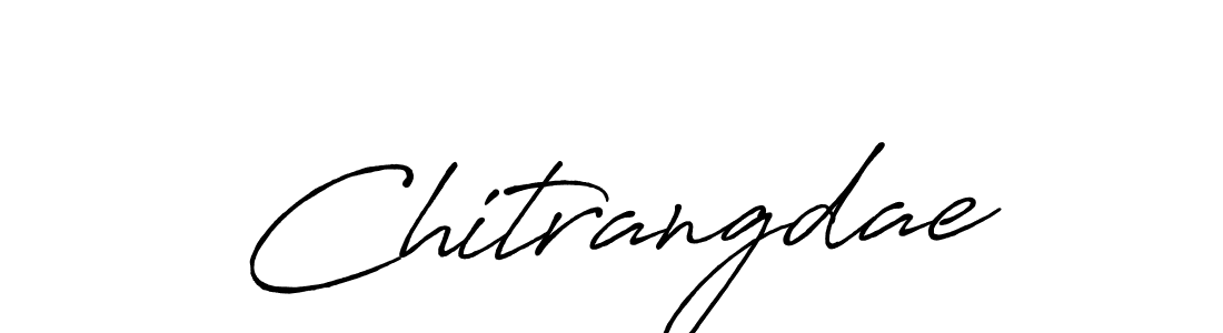 Chitrangdae stylish signature style. Best Handwritten Sign (Antro_Vectra_Bolder) for my name. Handwritten Signature Collection Ideas for my name Chitrangdae. Chitrangdae signature style 7 images and pictures png