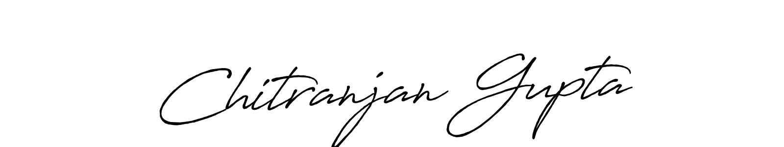 Also we have Chitranjan Gupta name is the best signature style. Create professional handwritten signature collection using Antro_Vectra_Bolder autograph style. Chitranjan Gupta signature style 7 images and pictures png