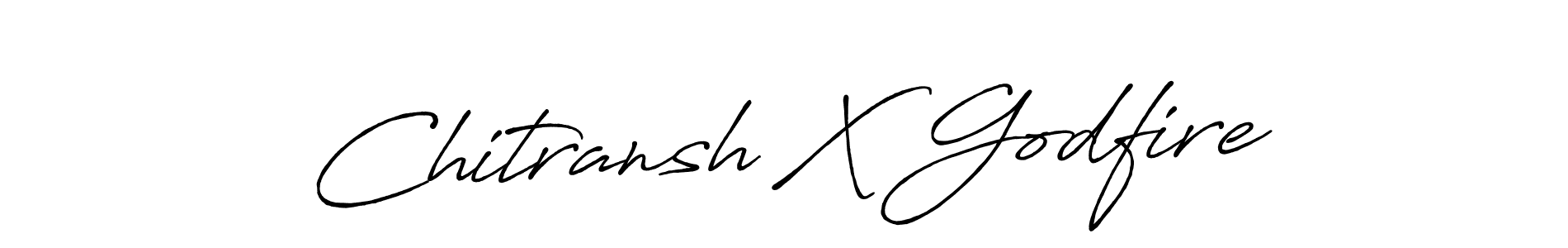 You should practise on your own different ways (Antro_Vectra_Bolder) to write your name (Chitransh X Godfire) in signature. don't let someone else do it for you. Chitransh X Godfire signature style 7 images and pictures png
