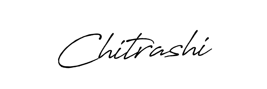 Design your own signature with our free online signature maker. With this signature software, you can create a handwritten (Antro_Vectra_Bolder) signature for name Chitrashi. Chitrashi signature style 7 images and pictures png