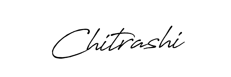 Chitrashi stylish signature style. Best Handwritten Sign (Antro_Vectra_Bolder) for my name. Handwritten Signature Collection Ideas for my name Chitrashi. Chitrashi signature style 7 images and pictures png