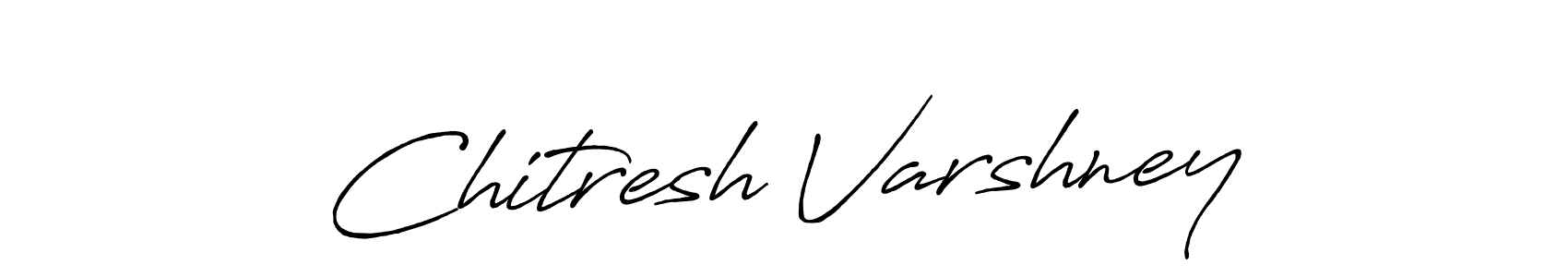 Use a signature maker to create a handwritten signature online. With this signature software, you can design (Antro_Vectra_Bolder) your own signature for name Chitresh Varshney. Chitresh Varshney signature style 7 images and pictures png