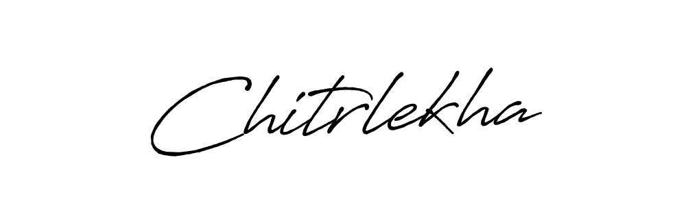 Chitrlekha stylish signature style. Best Handwritten Sign (Antro_Vectra_Bolder) for my name. Handwritten Signature Collection Ideas for my name Chitrlekha. Chitrlekha signature style 7 images and pictures png