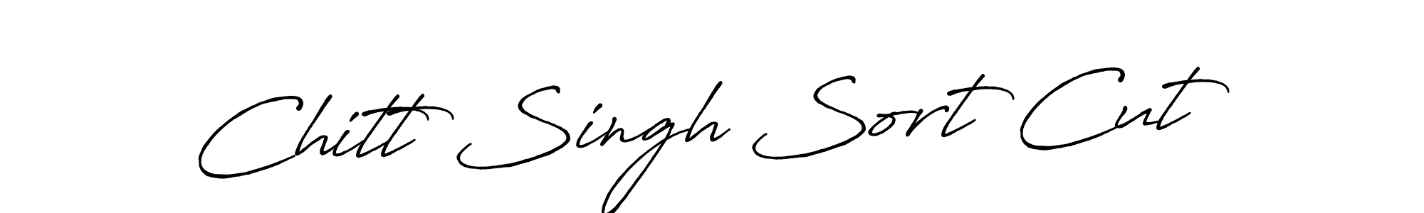 Antro_Vectra_Bolder is a professional signature style that is perfect for those who want to add a touch of class to their signature. It is also a great choice for those who want to make their signature more unique. Get Chitt Singh Sort Cut name to fancy signature for free. Chitt Singh Sort Cut signature style 7 images and pictures png