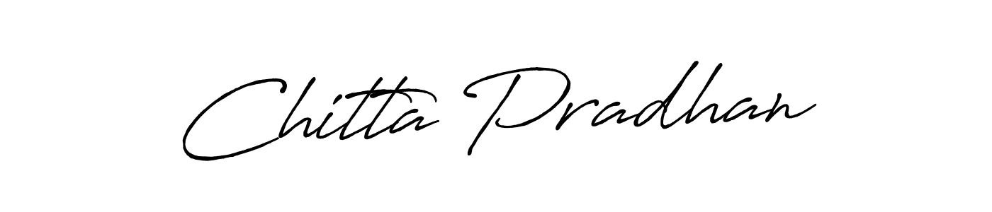 How to make Chitta Pradhan signature? Antro_Vectra_Bolder is a professional autograph style. Create handwritten signature for Chitta Pradhan name. Chitta Pradhan signature style 7 images and pictures png