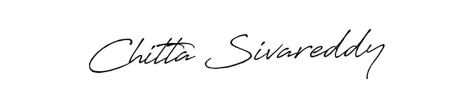How to make Chitta Sivareddy signature? Antro_Vectra_Bolder is a professional autograph style. Create handwritten signature for Chitta Sivareddy name. Chitta Sivareddy signature style 7 images and pictures png
