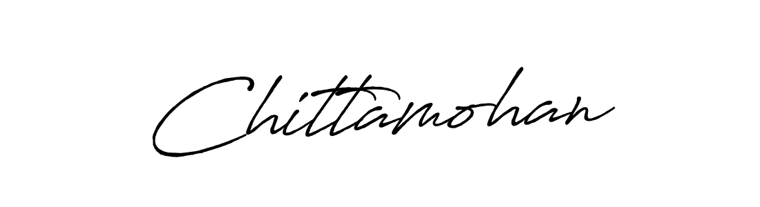 How to make Chittamohan signature? Antro_Vectra_Bolder is a professional autograph style. Create handwritten signature for Chittamohan name. Chittamohan signature style 7 images and pictures png