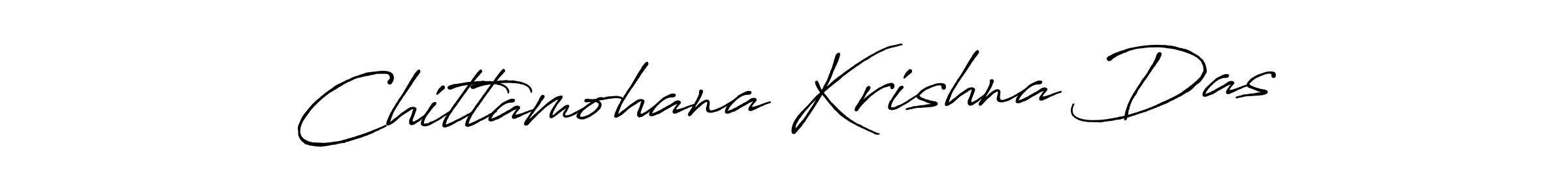 Make a beautiful signature design for name Chittamohana Krishna Das. With this signature (Antro_Vectra_Bolder) style, you can create a handwritten signature for free. Chittamohana Krishna Das signature style 7 images and pictures png