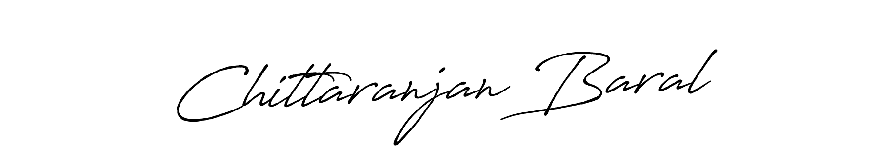 Make a beautiful signature design for name Chittaranjan Baral. With this signature (Antro_Vectra_Bolder) style, you can create a handwritten signature for free. Chittaranjan Baral signature style 7 images and pictures png