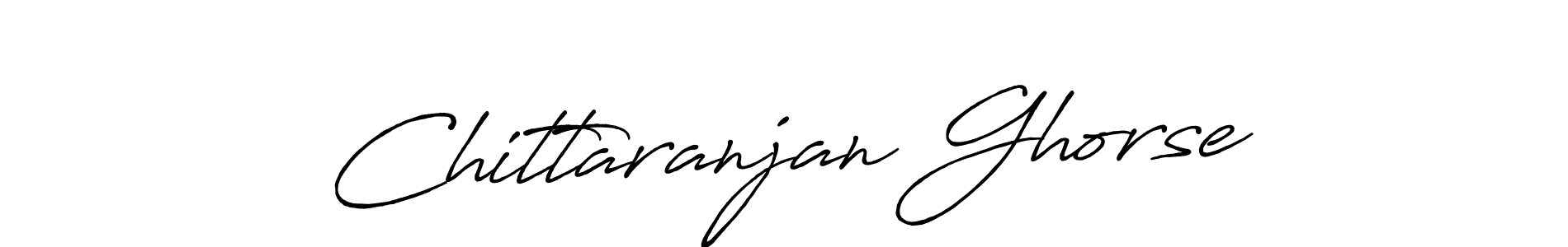 How to make Chittaranjan Ghorse signature? Antro_Vectra_Bolder is a professional autograph style. Create handwritten signature for Chittaranjan Ghorse name. Chittaranjan Ghorse signature style 7 images and pictures png