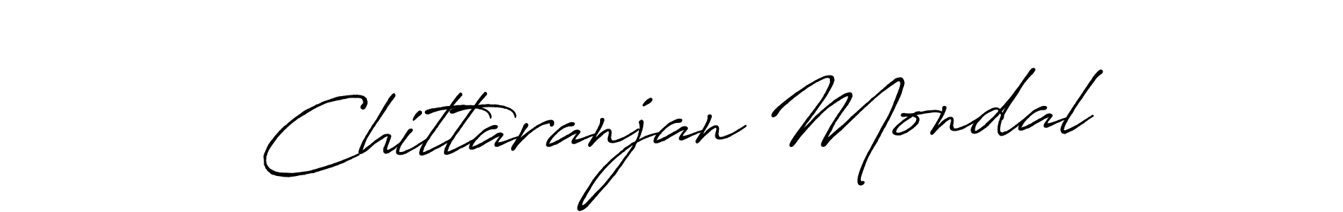 Make a beautiful signature design for name Chittaranjan Mondal. With this signature (Antro_Vectra_Bolder) style, you can create a handwritten signature for free. Chittaranjan Mondal signature style 7 images and pictures png