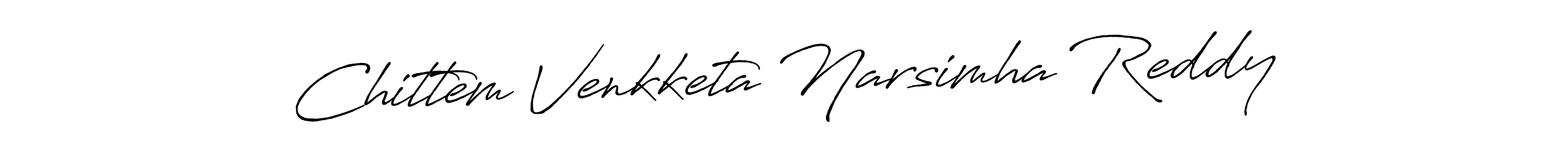 Use a signature maker to create a handwritten signature online. With this signature software, you can design (Antro_Vectra_Bolder) your own signature for name Chittem Venkketa Narsimha Reddy. Chittem Venkketa Narsimha Reddy signature style 7 images and pictures png