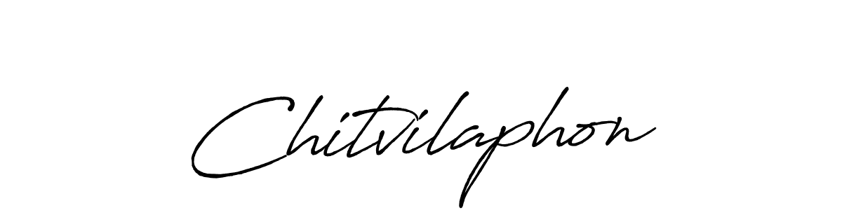 Chitvilaphon stylish signature style. Best Handwritten Sign (Antro_Vectra_Bolder) for my name. Handwritten Signature Collection Ideas for my name Chitvilaphon. Chitvilaphon signature style 7 images and pictures png