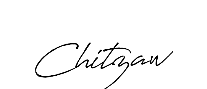 Use a signature maker to create a handwritten signature online. With this signature software, you can design (Antro_Vectra_Bolder) your own signature for name Chitzaw. Chitzaw signature style 7 images and pictures png