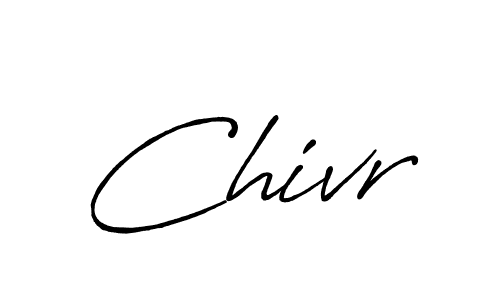 if you are searching for the best signature style for your name Chivr. so please give up your signature search. here we have designed multiple signature styles  using Antro_Vectra_Bolder. Chivr signature style 7 images and pictures png