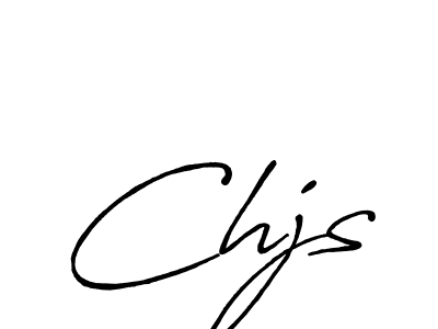 Use a signature maker to create a handwritten signature online. With this signature software, you can design (Antro_Vectra_Bolder) your own signature for name Chjs. Chjs signature style 7 images and pictures png