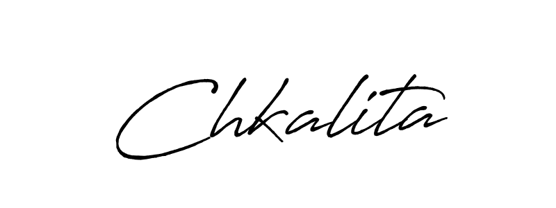 Antro_Vectra_Bolder is a professional signature style that is perfect for those who want to add a touch of class to their signature. It is also a great choice for those who want to make their signature more unique. Get Chkalita name to fancy signature for free. Chkalita signature style 7 images and pictures png