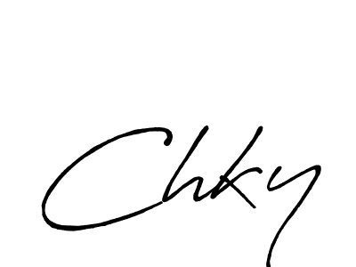 if you are searching for the best signature style for your name Chky. so please give up your signature search. here we have designed multiple signature styles  using Antro_Vectra_Bolder. Chky signature style 7 images and pictures png