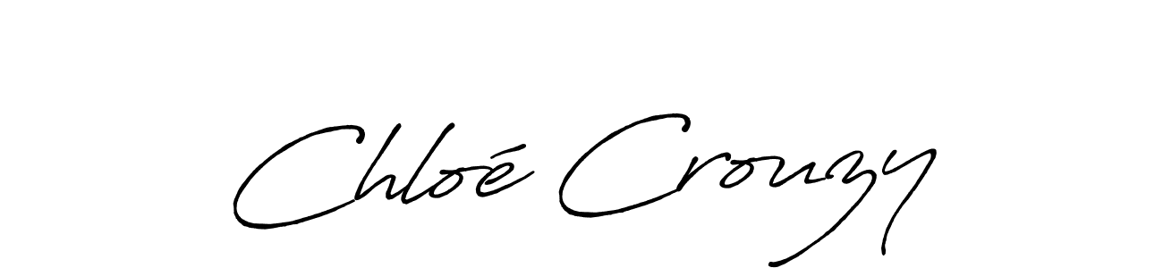 Make a beautiful signature design for name Chloé Crouzy. Use this online signature maker to create a handwritten signature for free. Chloé Crouzy signature style 7 images and pictures png