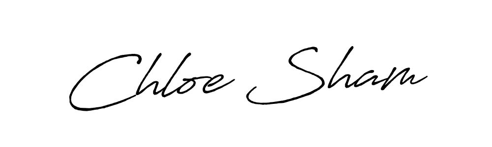 Make a beautiful signature design for name Chloe Sham. Use this online signature maker to create a handwritten signature for free. Chloe Sham signature style 7 images and pictures png