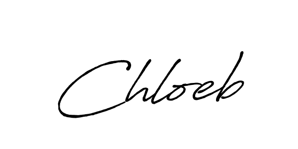 Also we have Chloeb name is the best signature style. Create professional handwritten signature collection using Antro_Vectra_Bolder autograph style. Chloeb signature style 7 images and pictures png