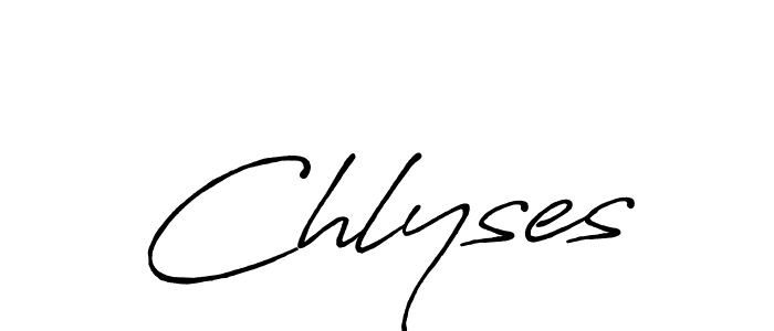 Best and Professional Signature Style for Chlyses. Antro_Vectra_Bolder Best Signature Style Collection. Chlyses signature style 7 images and pictures png