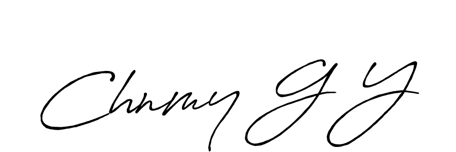 This is the best signature style for the Chnmy G Y name. Also you like these signature font (Antro_Vectra_Bolder). Mix name signature. Chnmy G Y signature style 7 images and pictures png