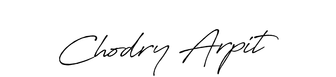 if you are searching for the best signature style for your name Chodry Arpit . so please give up your signature search. here we have designed multiple signature styles  using Antro_Vectra_Bolder. Chodry Arpit  signature style 7 images and pictures png