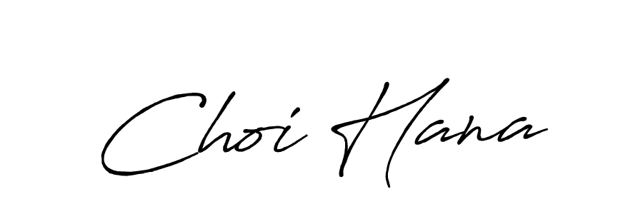 if you are searching for the best signature style for your name Choi Hana. so please give up your signature search. here we have designed multiple signature styles  using Antro_Vectra_Bolder. Choi Hana signature style 7 images and pictures png