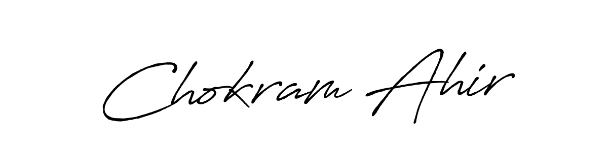 Here are the top 10 professional signature styles for the name Chokram Ahir. These are the best autograph styles you can use for your name. Chokram Ahir signature style 7 images and pictures png