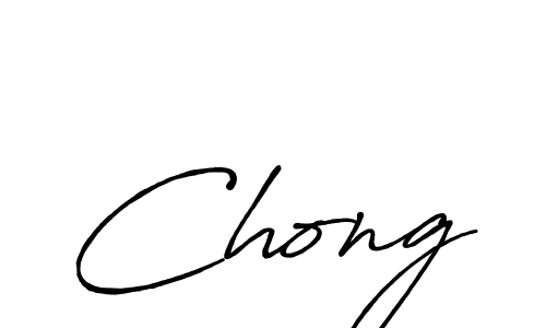 Use a signature maker to create a handwritten signature online. With this signature software, you can design (Antro_Vectra_Bolder) your own signature for name Chong. Chong signature style 7 images and pictures png