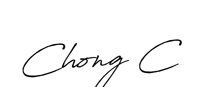 It looks lik you need a new signature style for name Chong C. Design unique handwritten (Antro_Vectra_Bolder) signature with our free signature maker in just a few clicks. Chong C signature style 7 images and pictures png