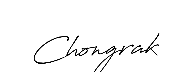 Similarly Antro_Vectra_Bolder is the best handwritten signature design. Signature creator online .You can use it as an online autograph creator for name Chongrak. Chongrak signature style 7 images and pictures png