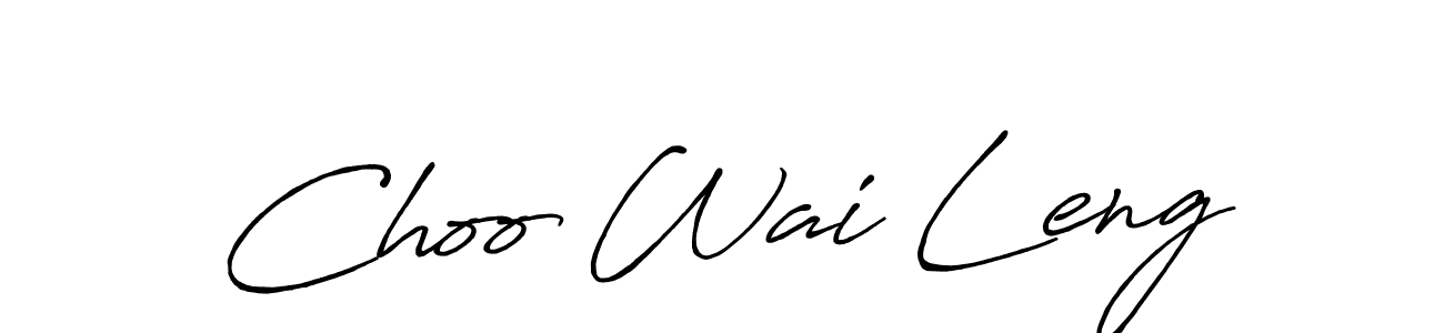Here are the top 10 professional signature styles for the name Choo Wai Leng. These are the best autograph styles you can use for your name. Choo Wai Leng signature style 7 images and pictures png