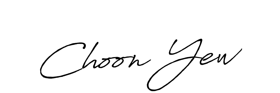 Make a beautiful signature design for name Choon Yew. With this signature (Antro_Vectra_Bolder) style, you can create a handwritten signature for free. Choon Yew signature style 7 images and pictures png