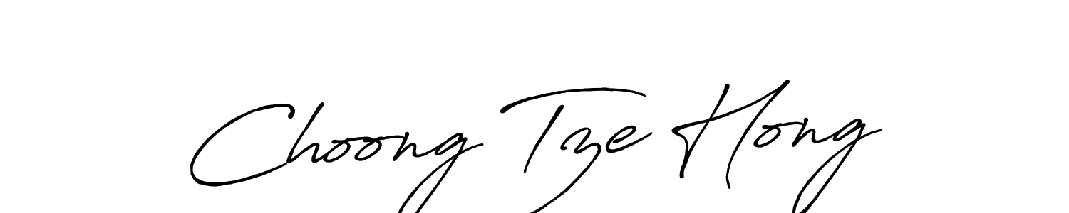 Once you've used our free online signature maker to create your best signature Antro_Vectra_Bolder style, it's time to enjoy all of the benefits that Choong Tze Hong name signing documents. Choong Tze Hong signature style 7 images and pictures png