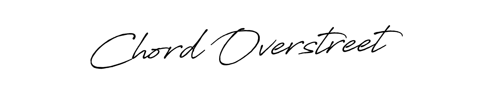 Make a beautiful signature design for name Chord Overstreet. With this signature (Antro_Vectra_Bolder) style, you can create a handwritten signature for free. Chord Overstreet signature style 7 images and pictures png