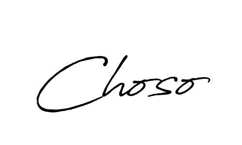 if you are searching for the best signature style for your name Choso. so please give up your signature search. here we have designed multiple signature styles  using Antro_Vectra_Bolder. Choso signature style 7 images and pictures png