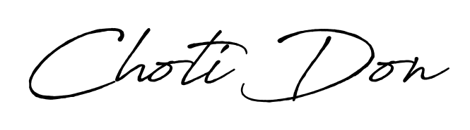 Quickly download Choti Don name signature in high-resolution PNG using Antro_Vectra_Bolder style. Ready to insert into PDFs and online applications. Choti Don signature style 7 images and pictures png
