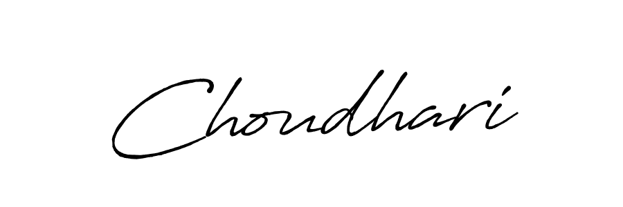 How to Draw Choudhari signature style? Antro_Vectra_Bolder is a latest design signature styles for name Choudhari. Choudhari signature style 7 images and pictures png