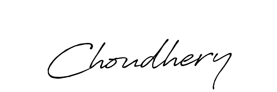 Here are the top 10 professional signature styles for the name Choudhery. These are the best autograph styles you can use for your name. Choudhery signature style 7 images and pictures png