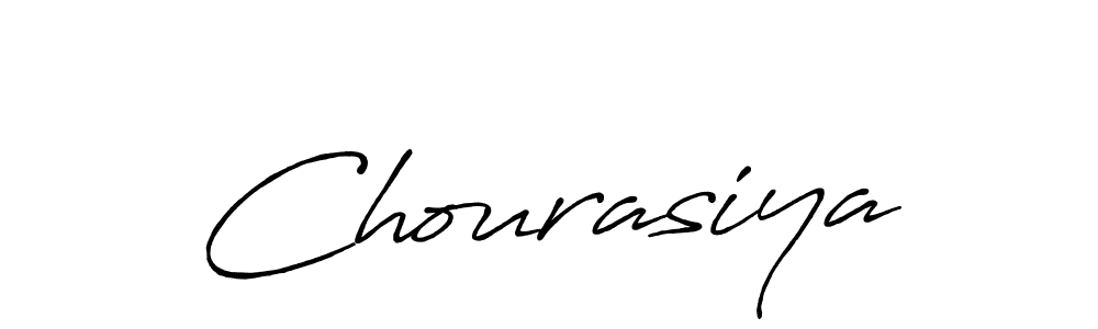 Create a beautiful signature design for name Chourasiya. With this signature (Antro_Vectra_Bolder) fonts, you can make a handwritten signature for free. Chourasiya signature style 7 images and pictures png