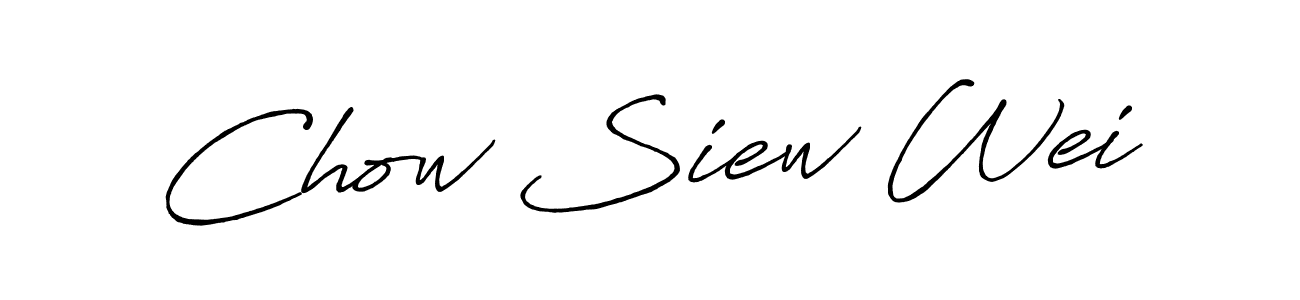 Make a short Chow Siew Wei signature style. Manage your documents anywhere anytime using Antro_Vectra_Bolder. Create and add eSignatures, submit forms, share and send files easily. Chow Siew Wei signature style 7 images and pictures png