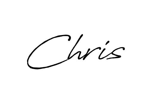 Use a signature maker to create a handwritten signature online. With this signature software, you can design (Antro_Vectra_Bolder) your own signature for name Chris. Chris signature style 7 images and pictures png