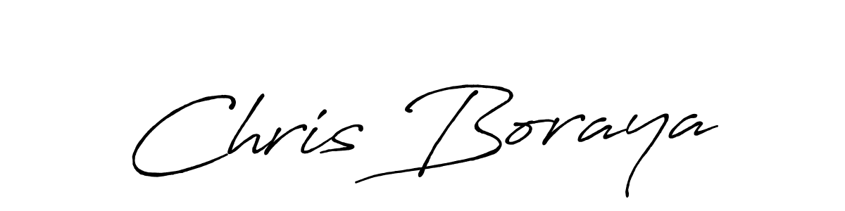 Make a short Chris Boraya signature style. Manage your documents anywhere anytime using Antro_Vectra_Bolder. Create and add eSignatures, submit forms, share and send files easily. Chris Boraya signature style 7 images and pictures png