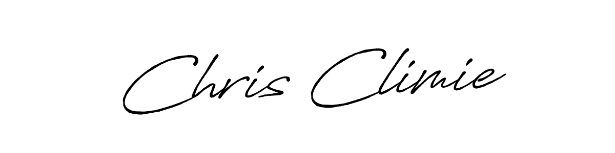 Also we have Chris Climie name is the best signature style. Create professional handwritten signature collection using Antro_Vectra_Bolder autograph style. Chris Climie signature style 7 images and pictures png