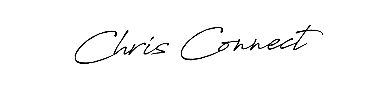 It looks lik you need a new signature style for name Chris Connect. Design unique handwritten (Antro_Vectra_Bolder) signature with our free signature maker in just a few clicks. Chris Connect signature style 7 images and pictures png