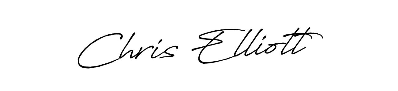 It looks lik you need a new signature style for name Chris Elliott. Design unique handwritten (Antro_Vectra_Bolder) signature with our free signature maker in just a few clicks. Chris Elliott signature style 7 images and pictures png